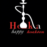 logo for company called The Happy Hookah